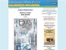 Tablet Screenshot of orbispress.com